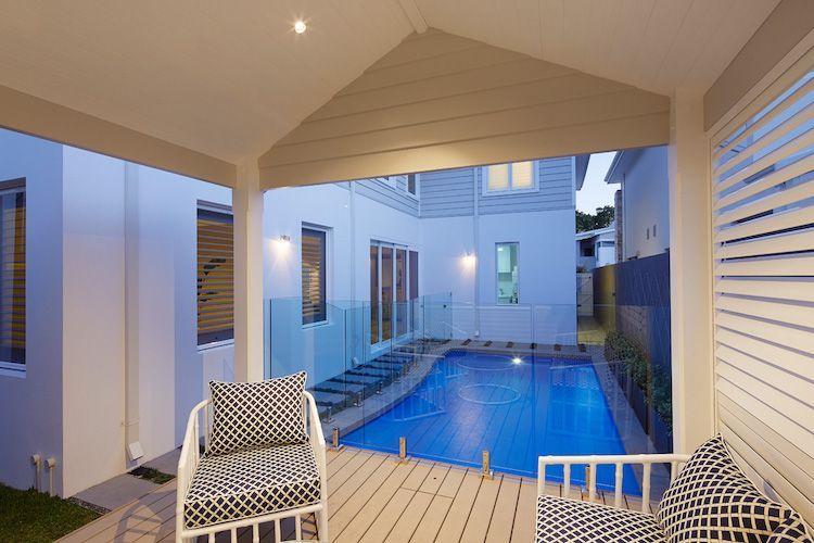 A Picture of a Medium Swimming Pool of a Sahara Pool 7.5m x 3.45m — SJ Pools and Concreting in Dubbo, NSW