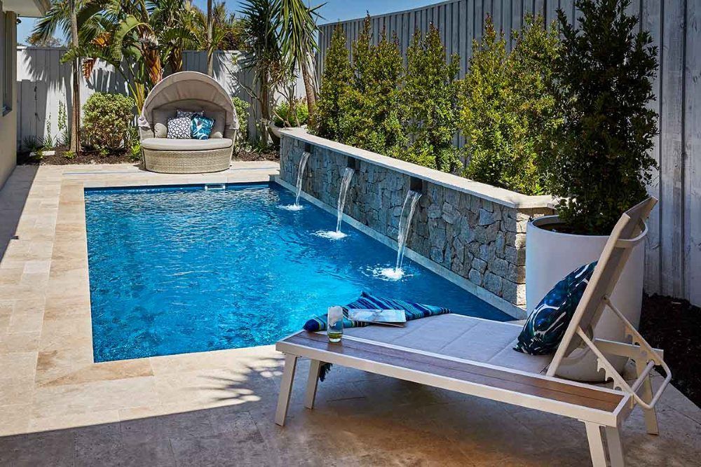 A Picture of a Swimming Pool of Amalfi 6.2m x 2.8m — SJ Pools and Concreting in Dubbo, NSW