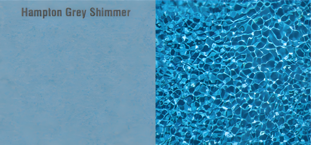 A Picture of a Hampton Grey Shimmer Swimming Pool 