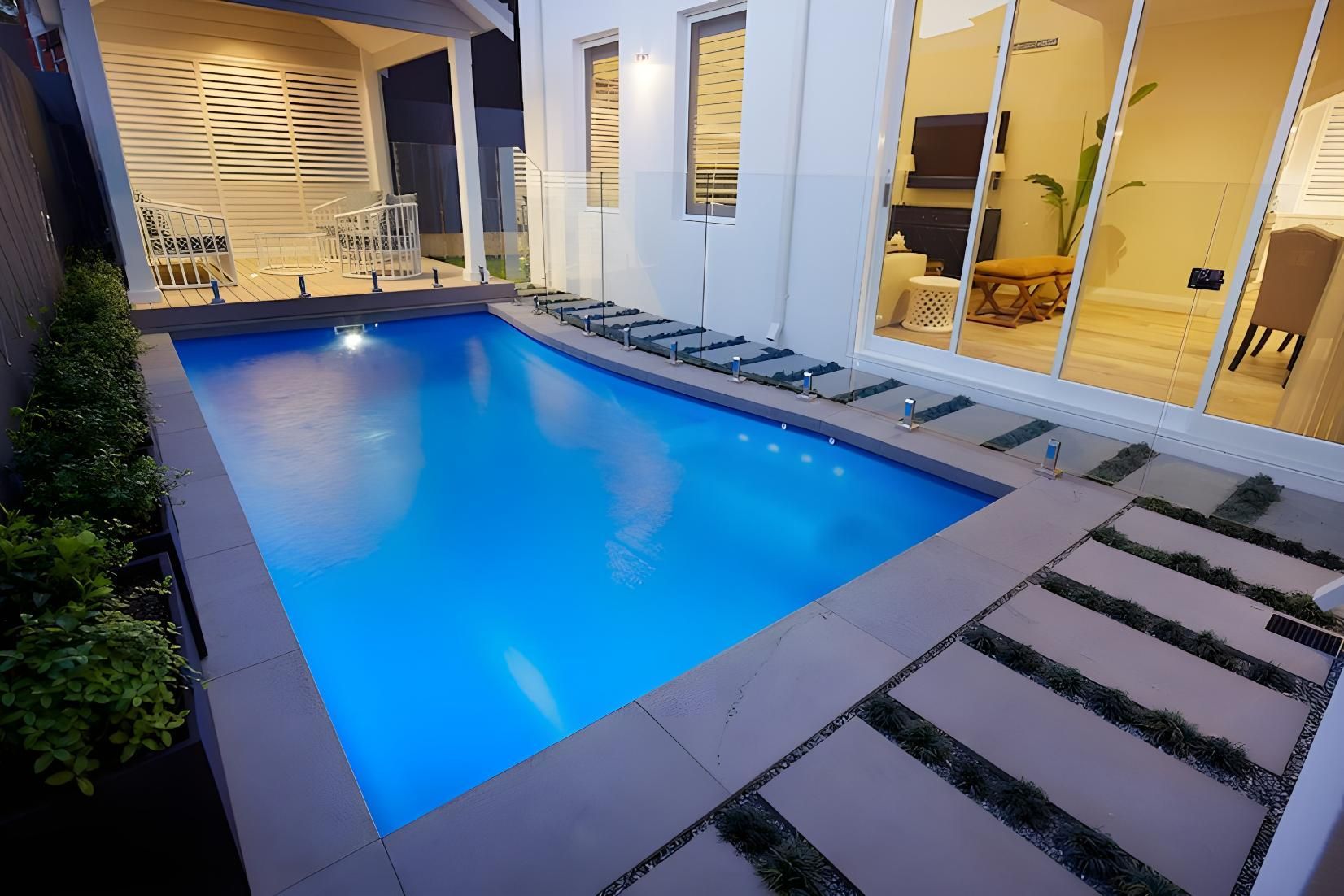 A Picture of a Swimming Pool of Sahara Pool 6.5m x 3.45m — SJ Pools and Concreting in Dubbo, NSW