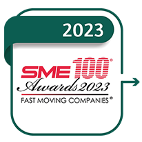 An award plaque or certificate from 2023, commemorating an achievement, recognition, or milestone