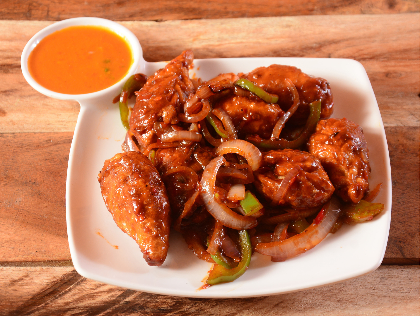 A delectable plate of sambal udang petai, cooked in Tea Garden sambal paste