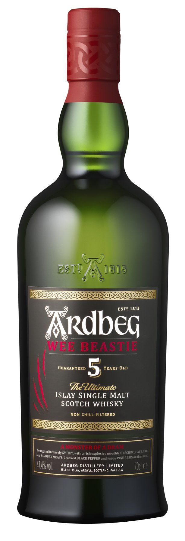 Ardbeg Wee Beastie. Deck the Halls in Smoke