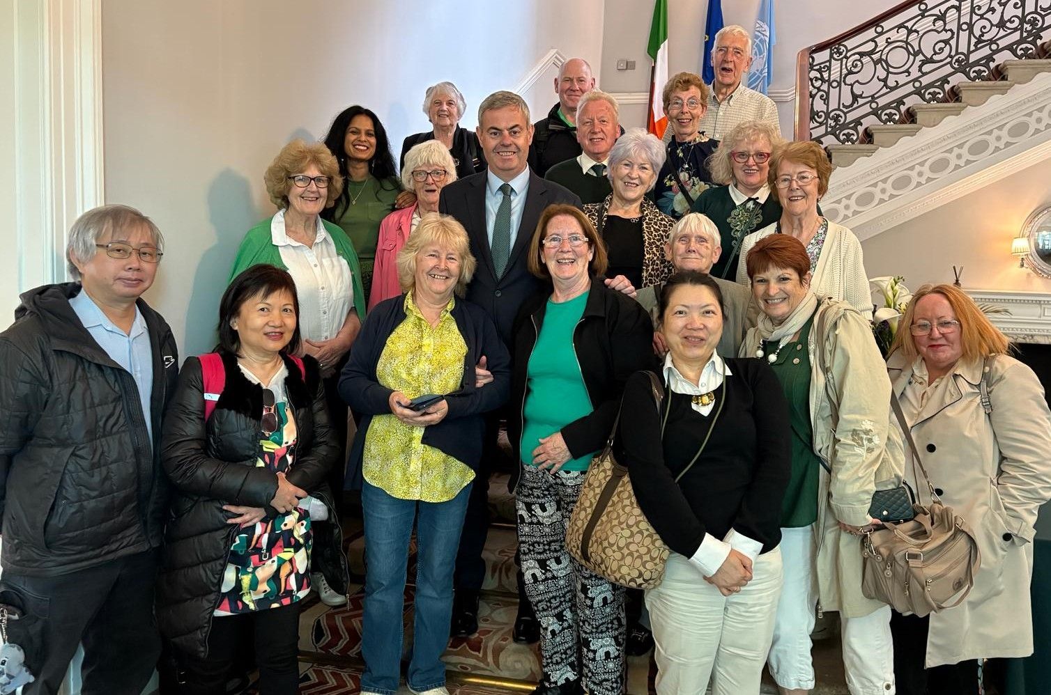 BIA Rambers at the Embassy of Ireland