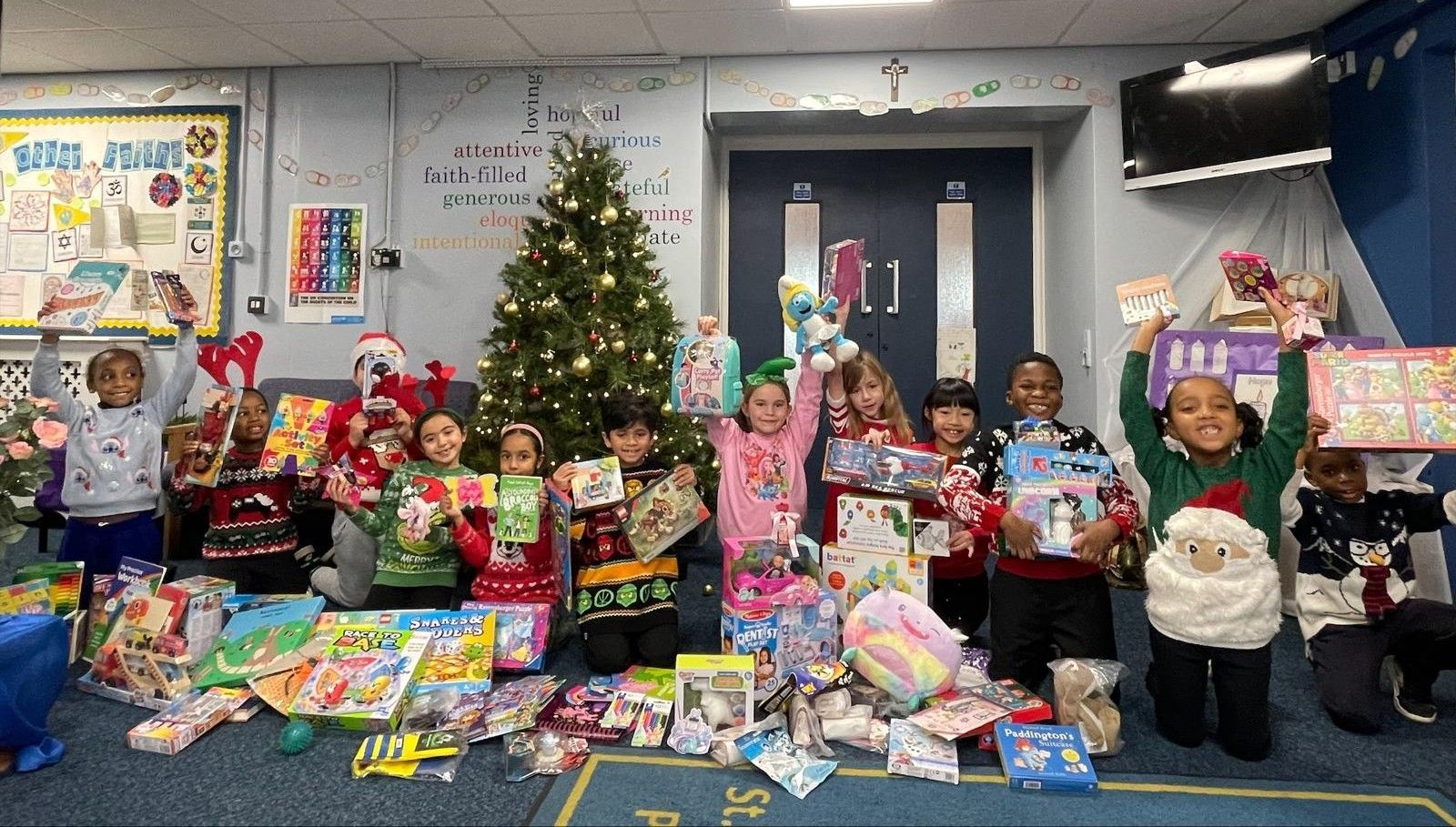 Gifts for all at Christmas
