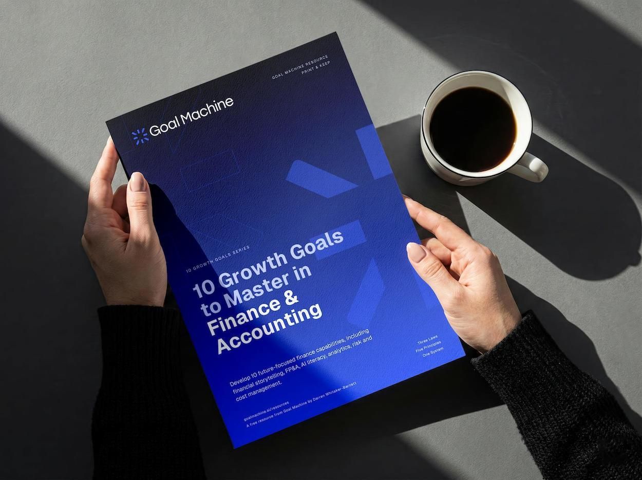 Goal Machine 10 Growth Goals to Master in Finance and Accounting resource cover