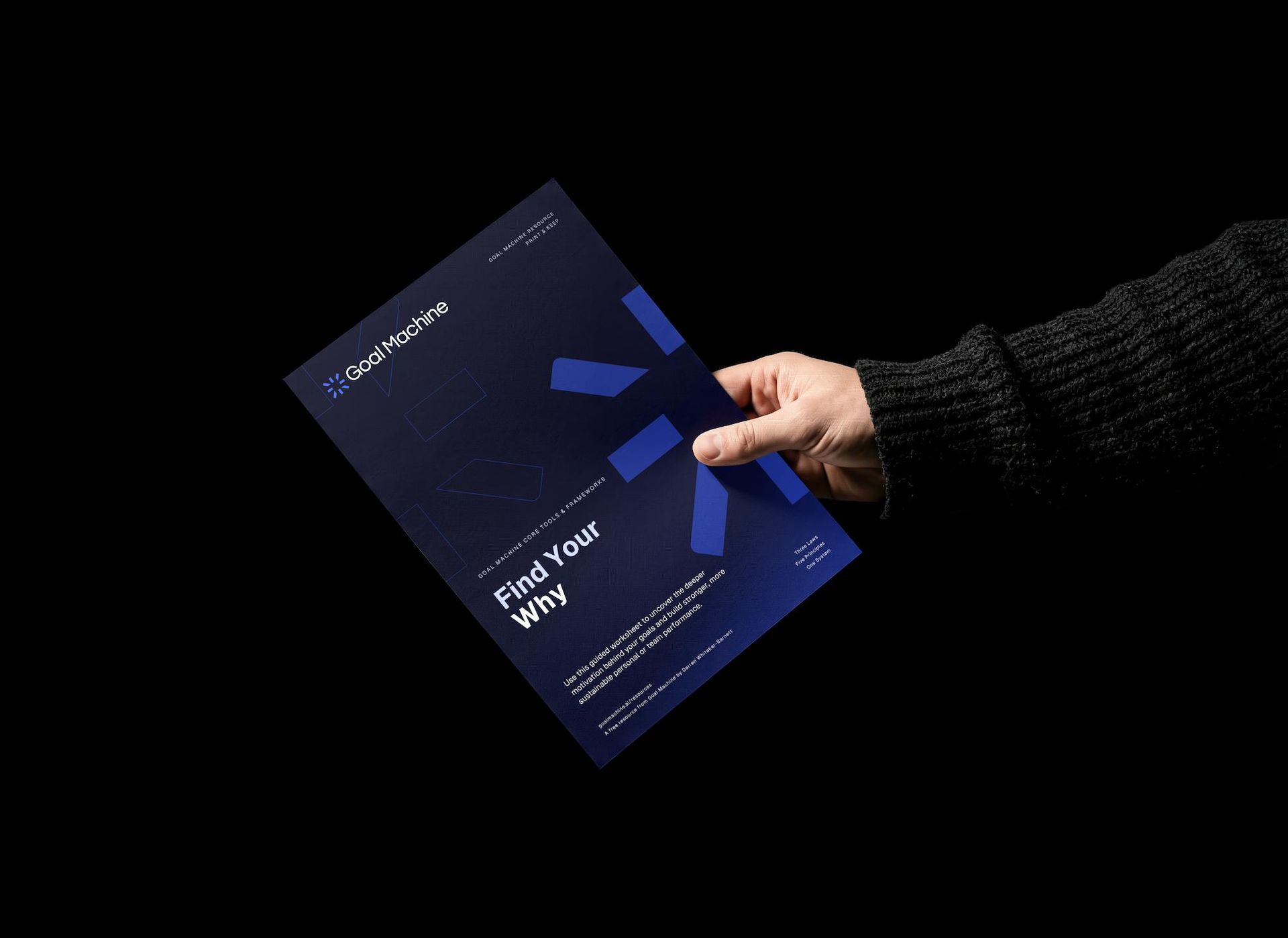 Goal Machine Find Your Why resource cover