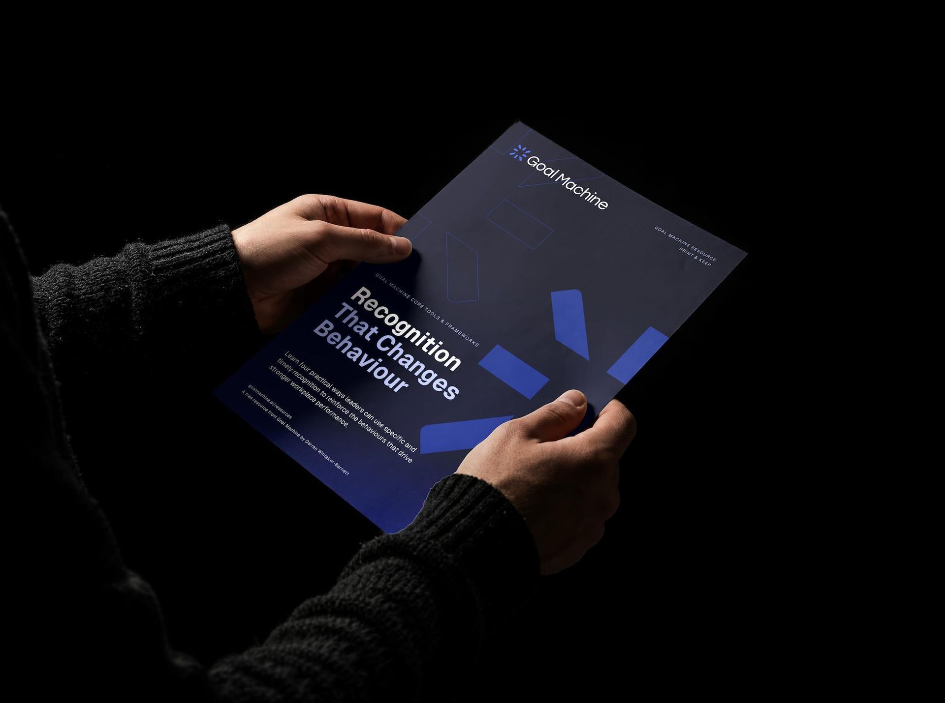 Goal Machine Recognition That Changes Behaviour resource cover