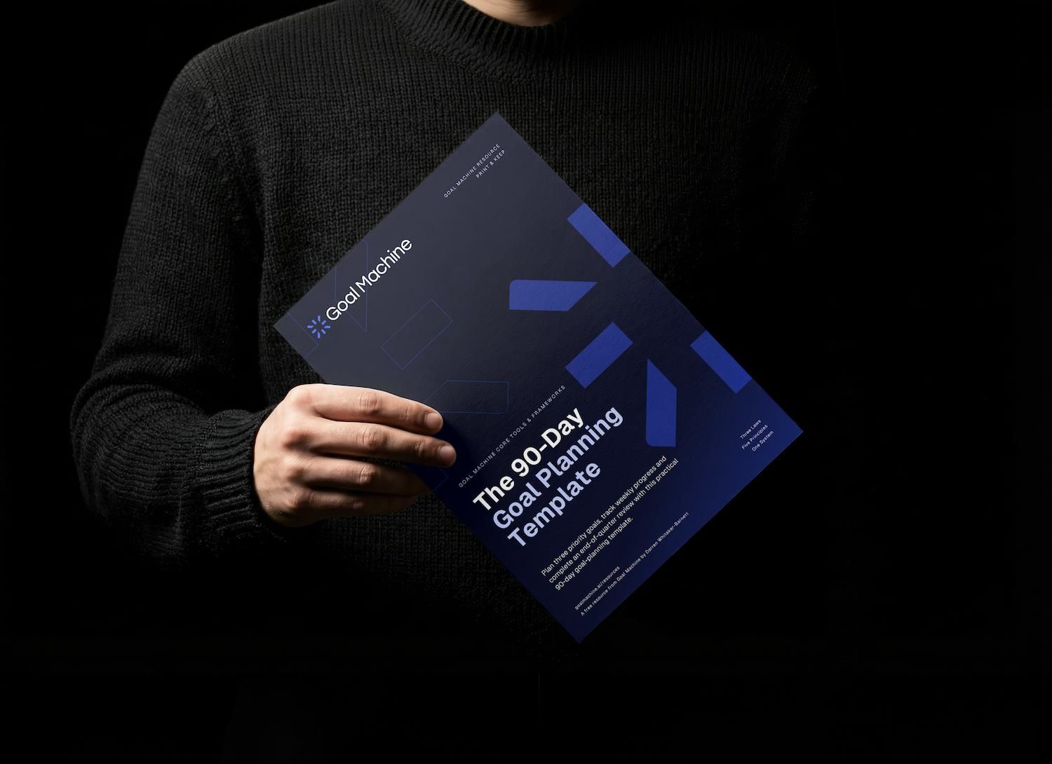 Goal Machine 90-Day Goal Planning Template resource cover