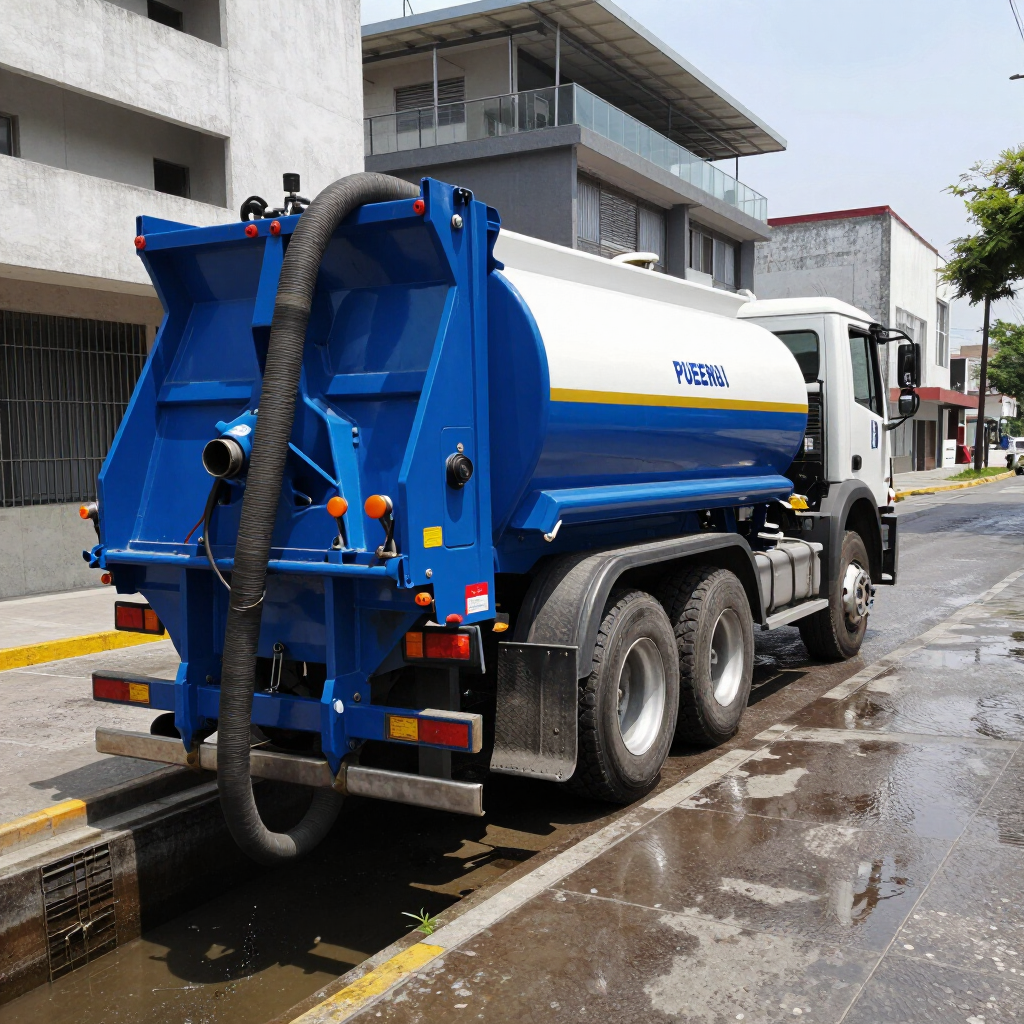 Servicio de desazolve en Puebla