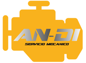logo taller mecanico andi
