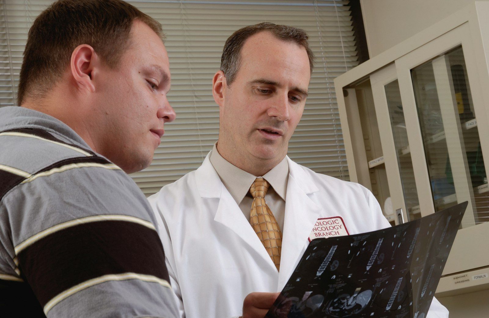 Doctor holding a tablet
