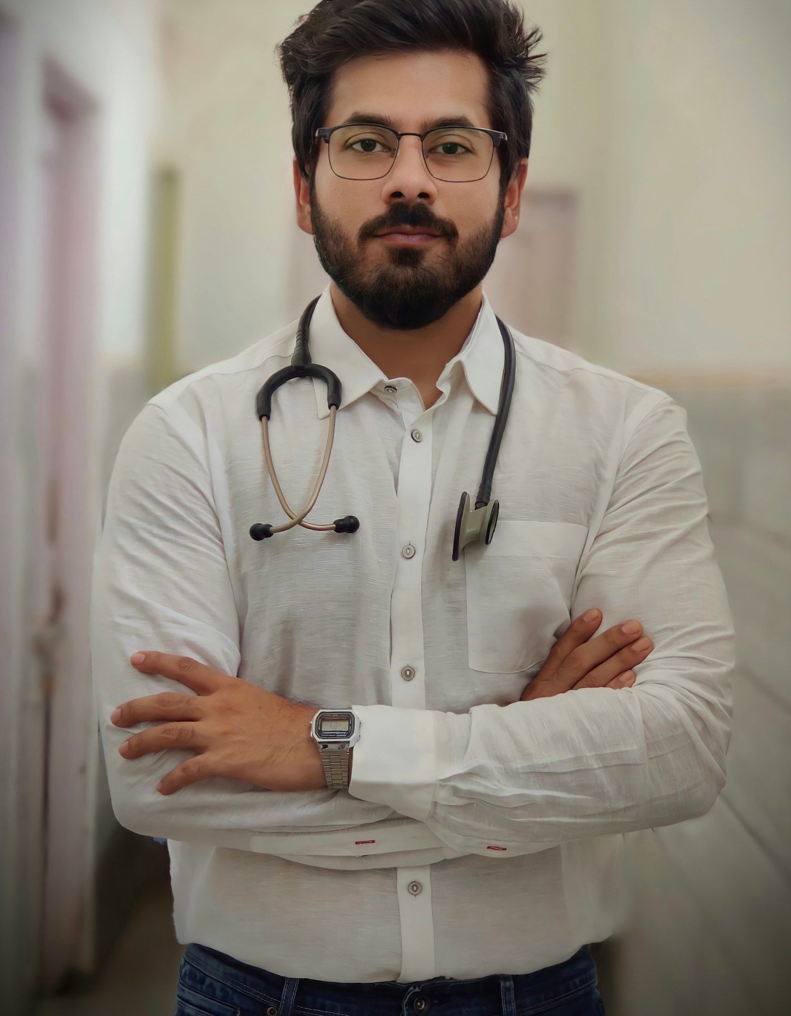 Doctor with a stethoscope