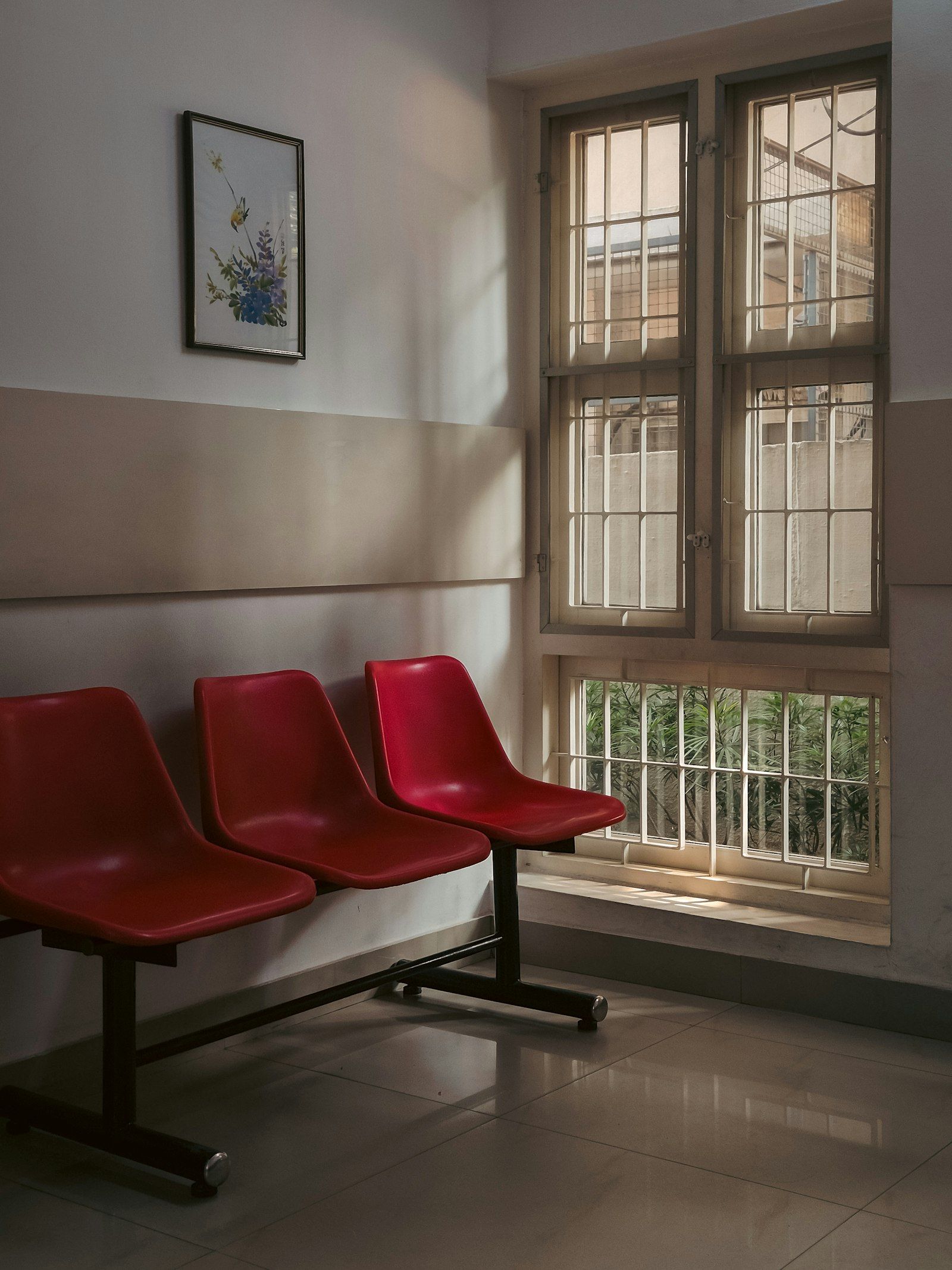 Clinic waiting area