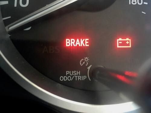 Brake light on dashboard | A+ Japanese Auto Repair, Inc.