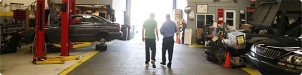 Garage interior | A+ Japanese Auto Repair, Inc.