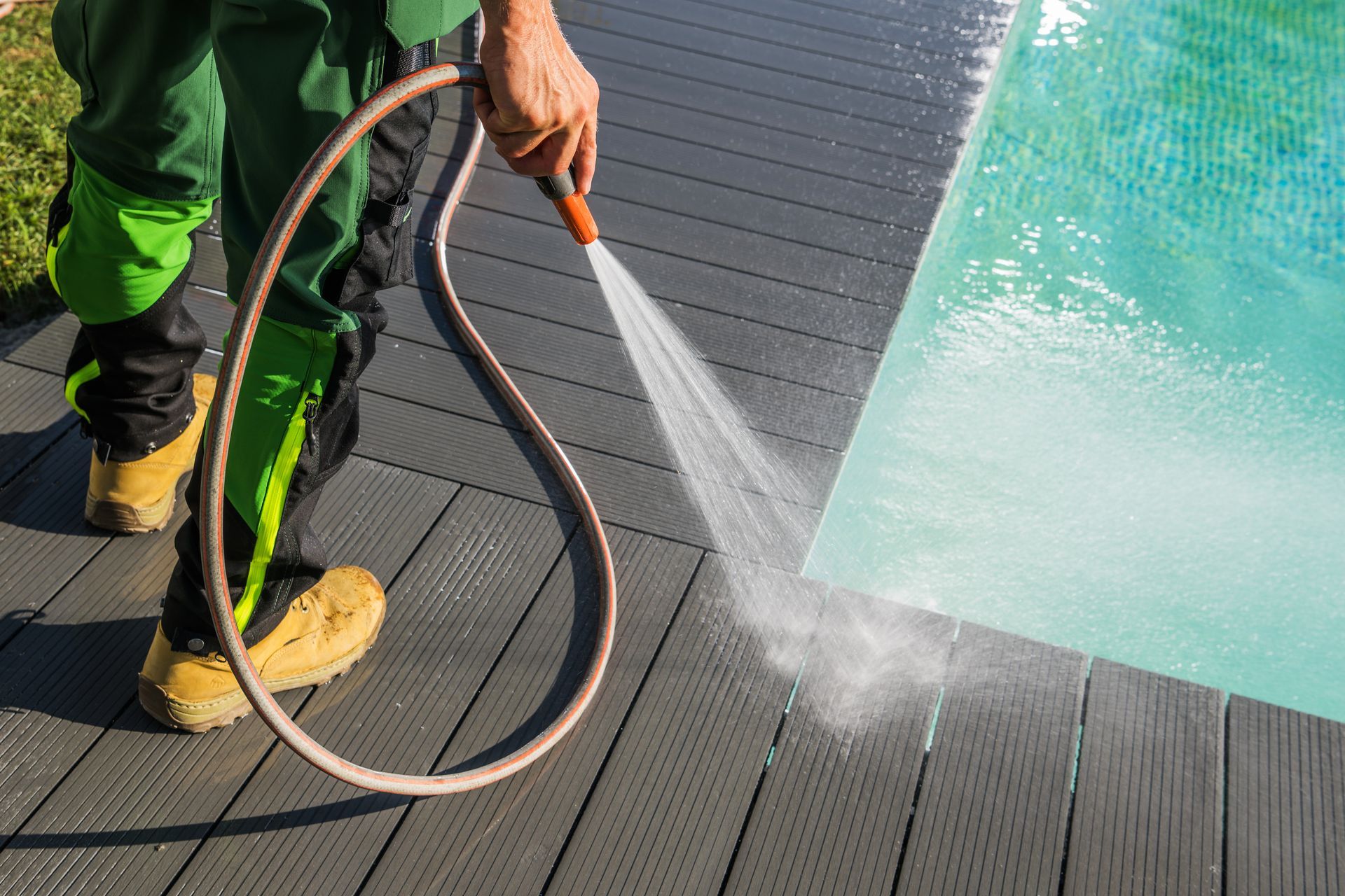 Why You Should Have Your Pool Deck Professionally Pressure Washed