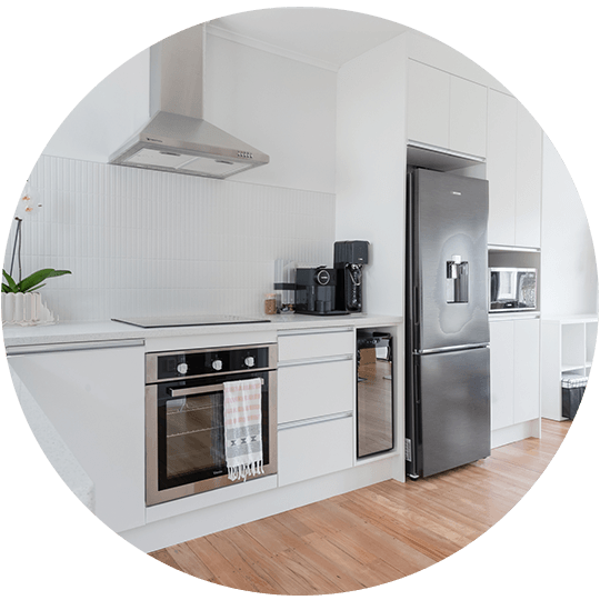 Newly Renovated Kitchen — Cairns, QLD — Abelia Cleaning Newly Renovated Kitchen — Cairns, QLD — Abelia Cleaning