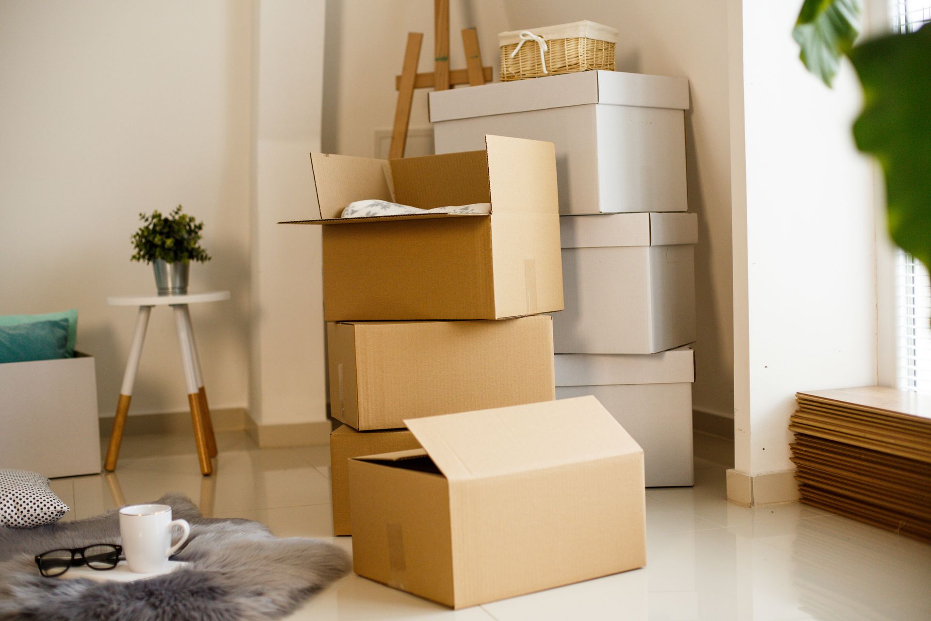 Moving boxes
