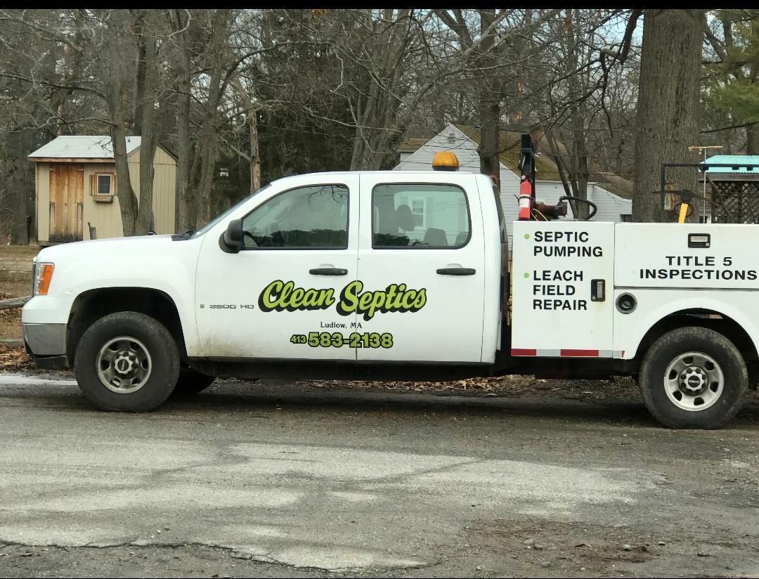CleanSeptics service truck with pipe inspection equipment