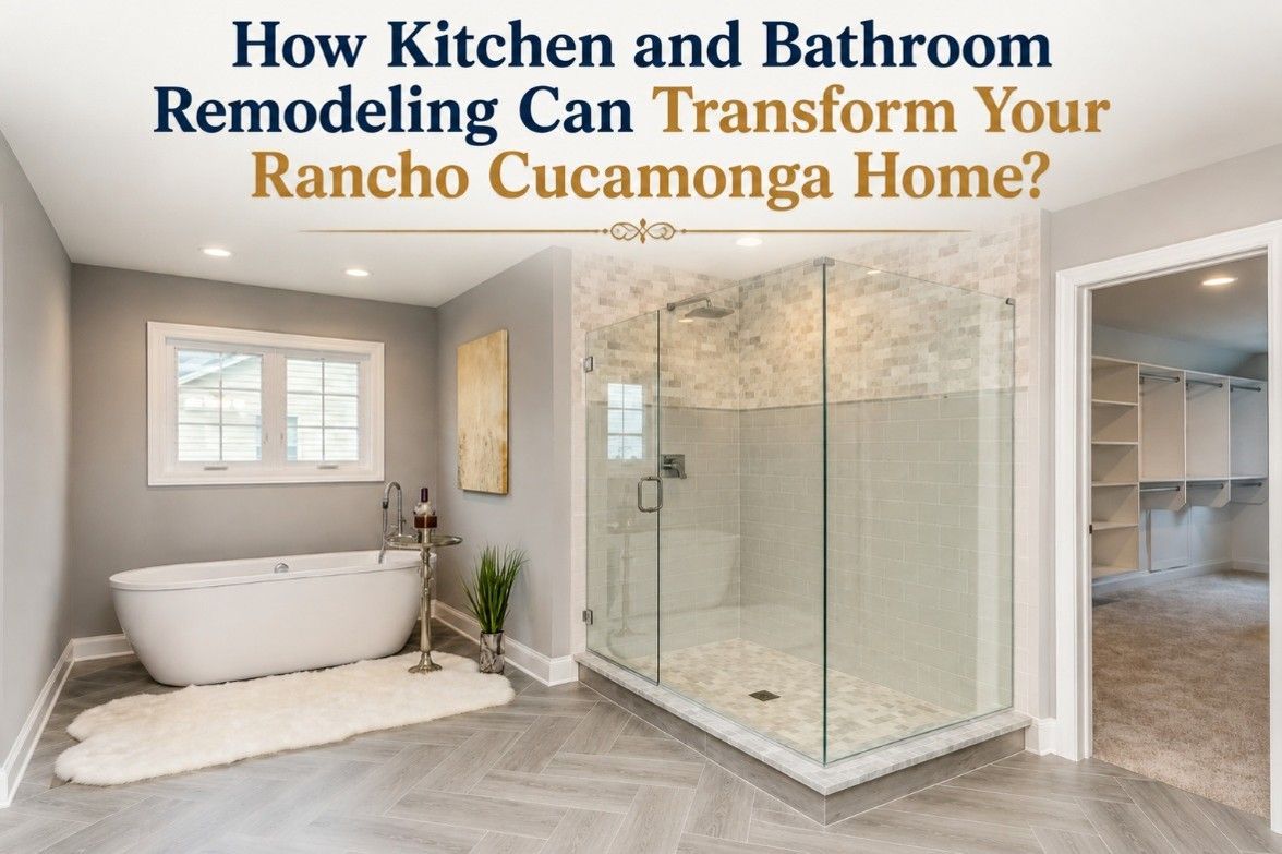 kitchen & bathroom remodeling Rancho Cucamonga