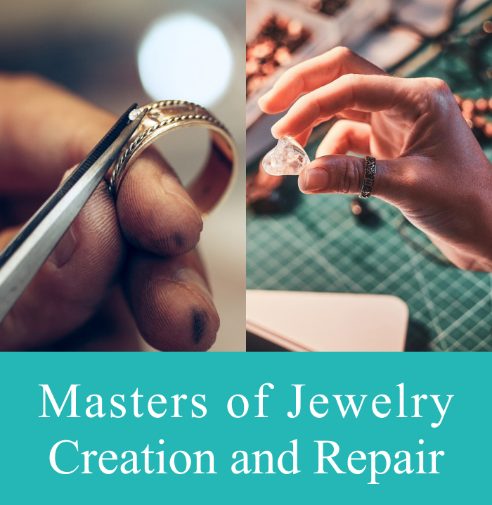 A masters of jewelry creation and repair advertisement
