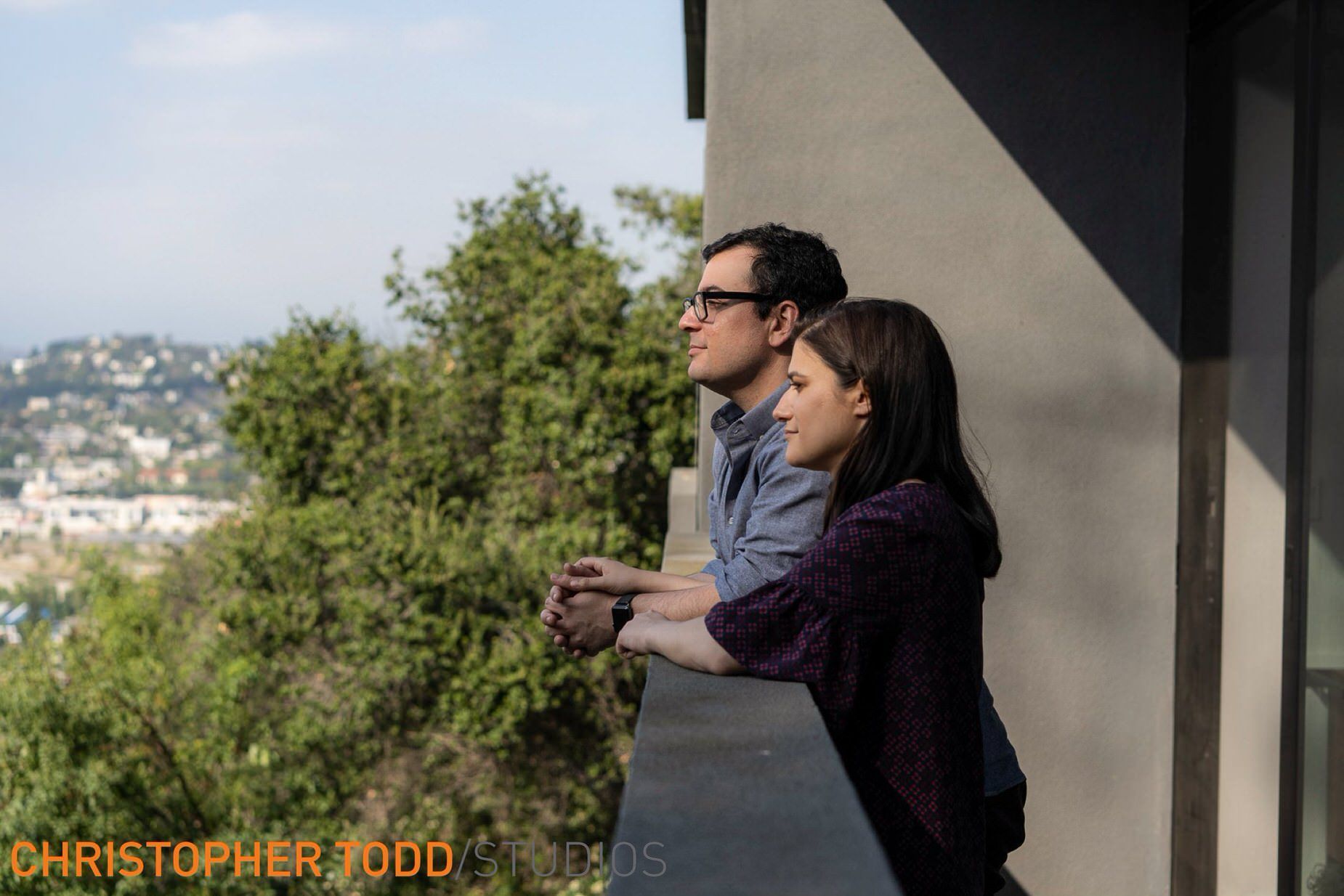 Engagement photos in Los Angeles