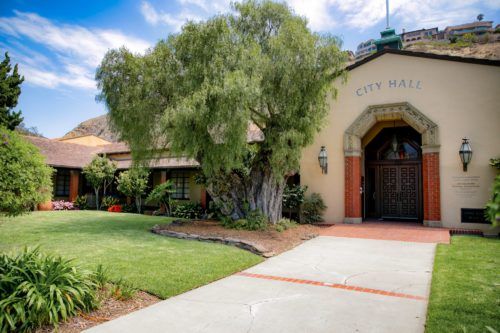The Laguna Beach City Hall