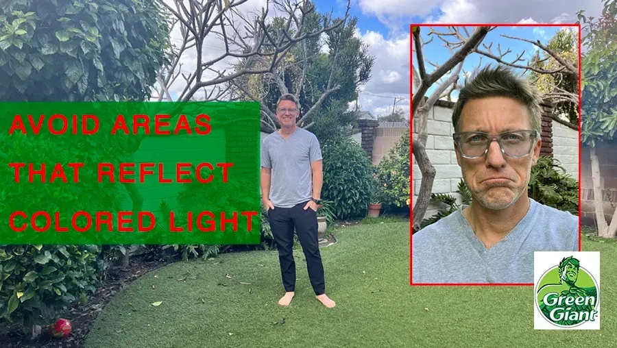  diagram of lighting color to avoid for a headshot