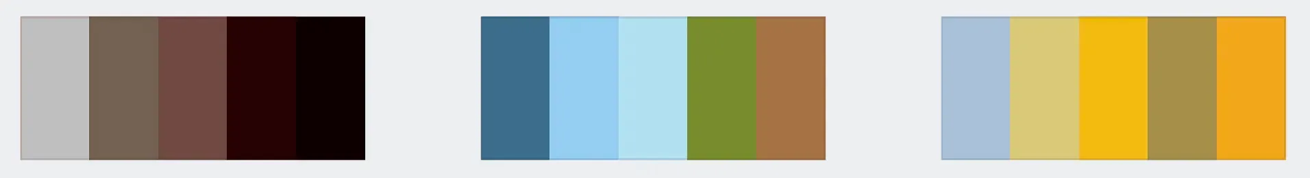 Color pallets for Family Photos in the city