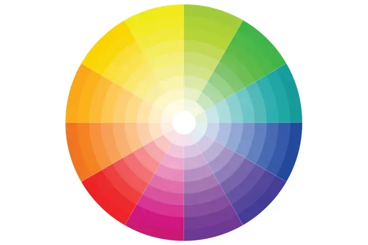 The color wheel to help plan Family Photos
