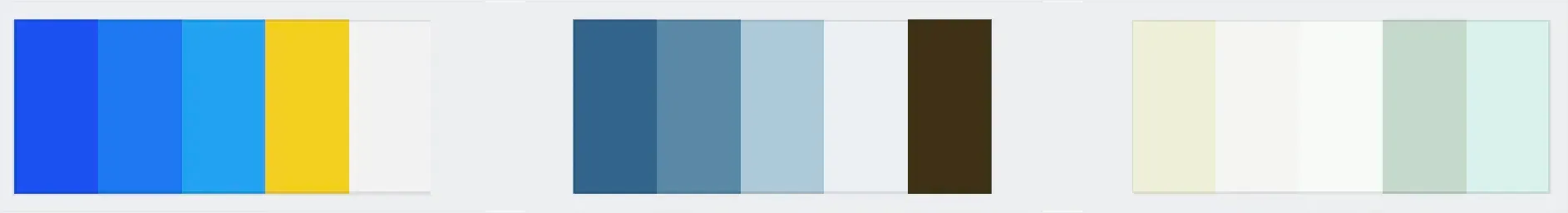 Color palette for Family Photos in the winter