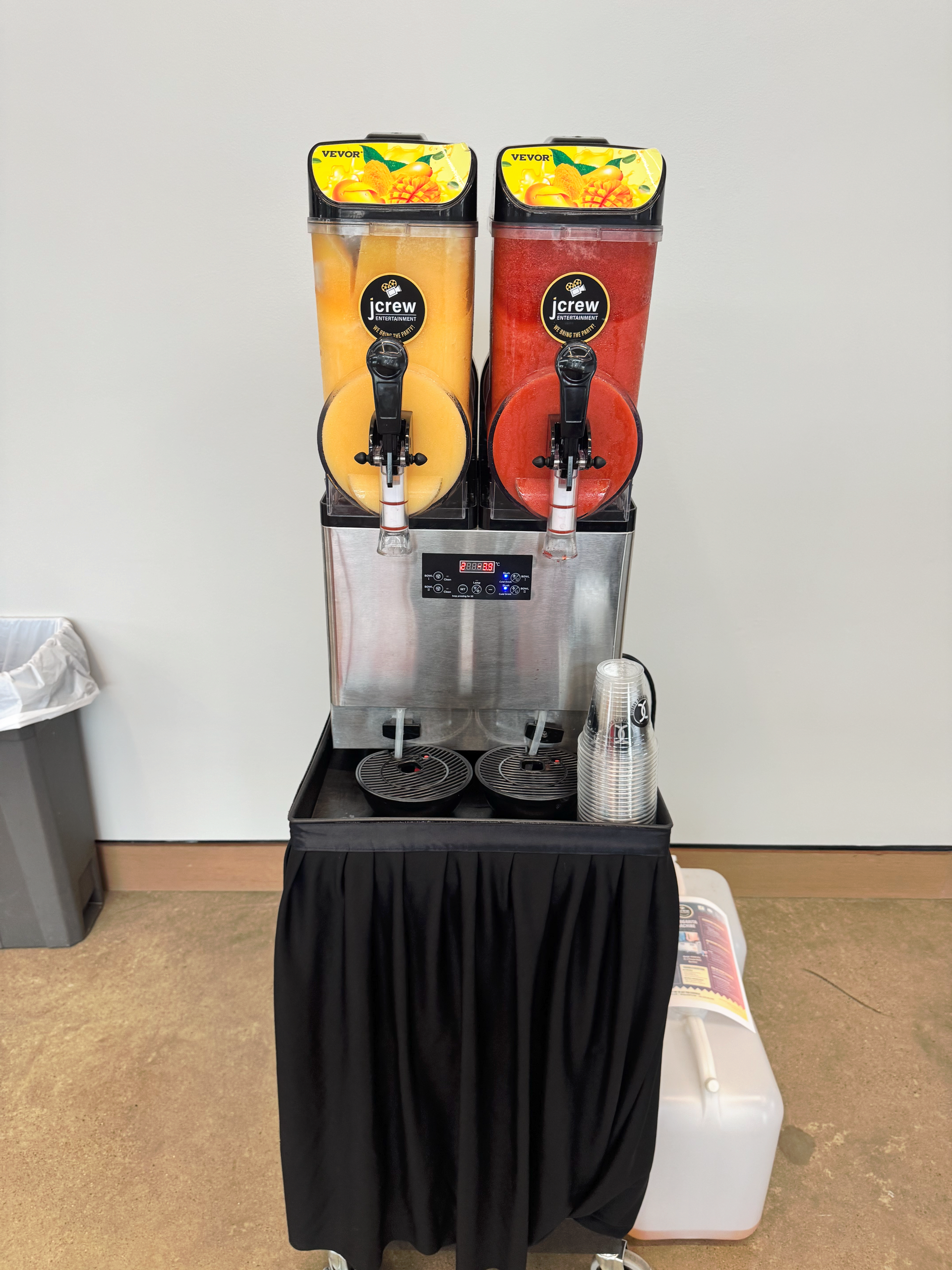Double cylinder Margarita machine