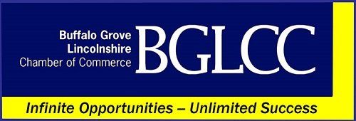 The logo for the buffalo grove lincolnshire chamber of commerce