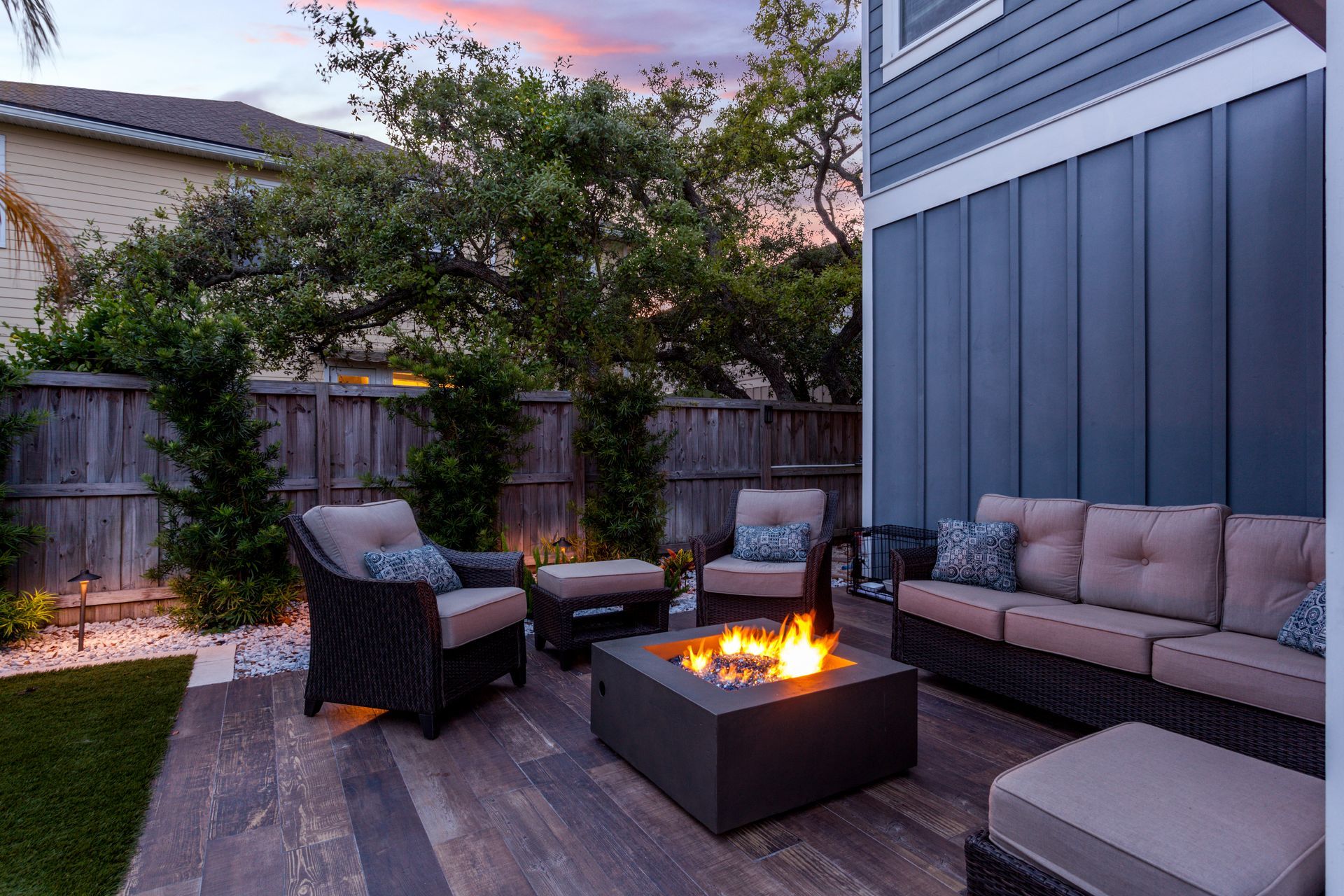 Elite Outdoor Living Solutions is installing a relaxing vibe resort-style pool with a waterfall in Oklahoma City.