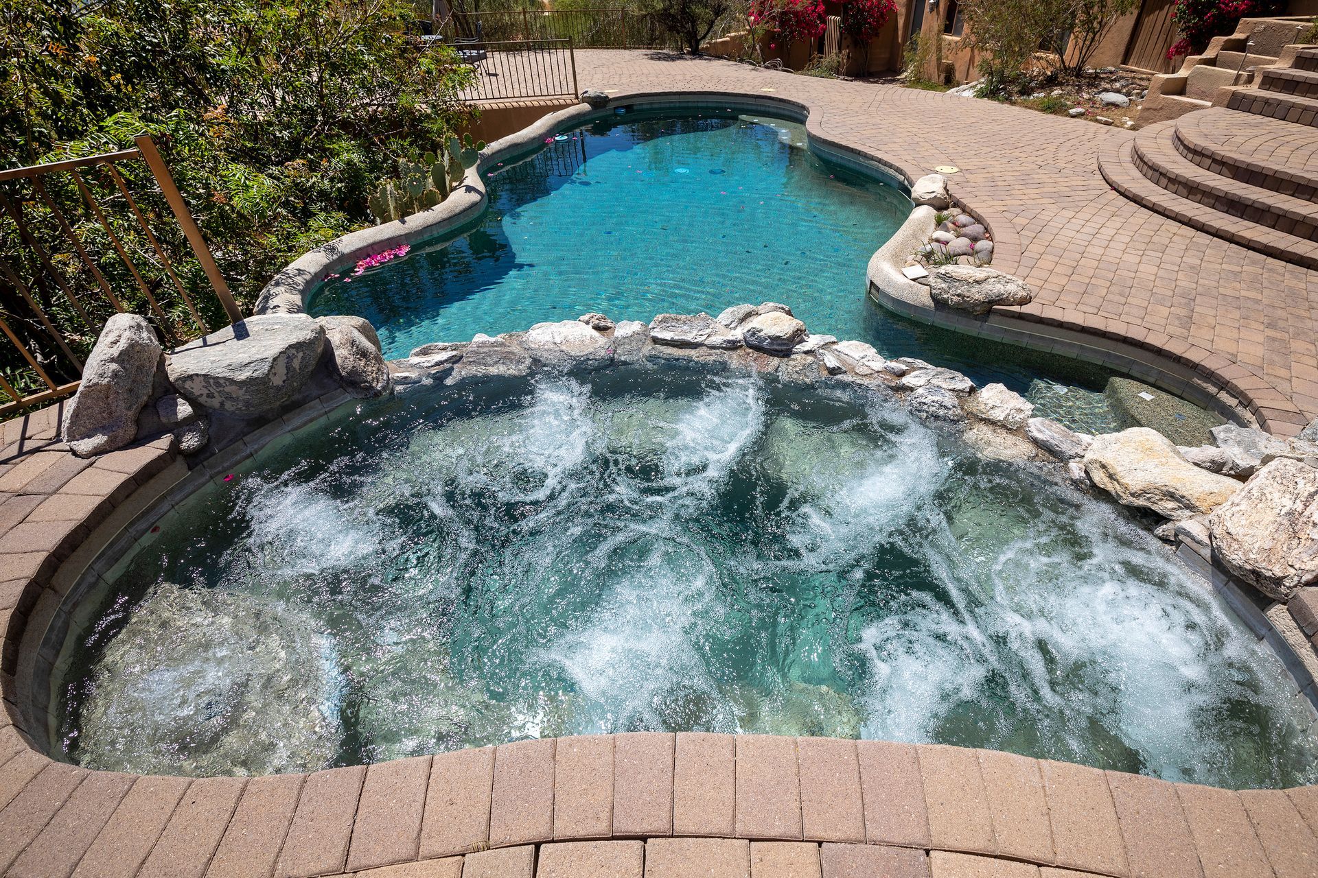 Swimming Pool with a Hammer and Hose — Brentwood, TN — Cool Springs Pools