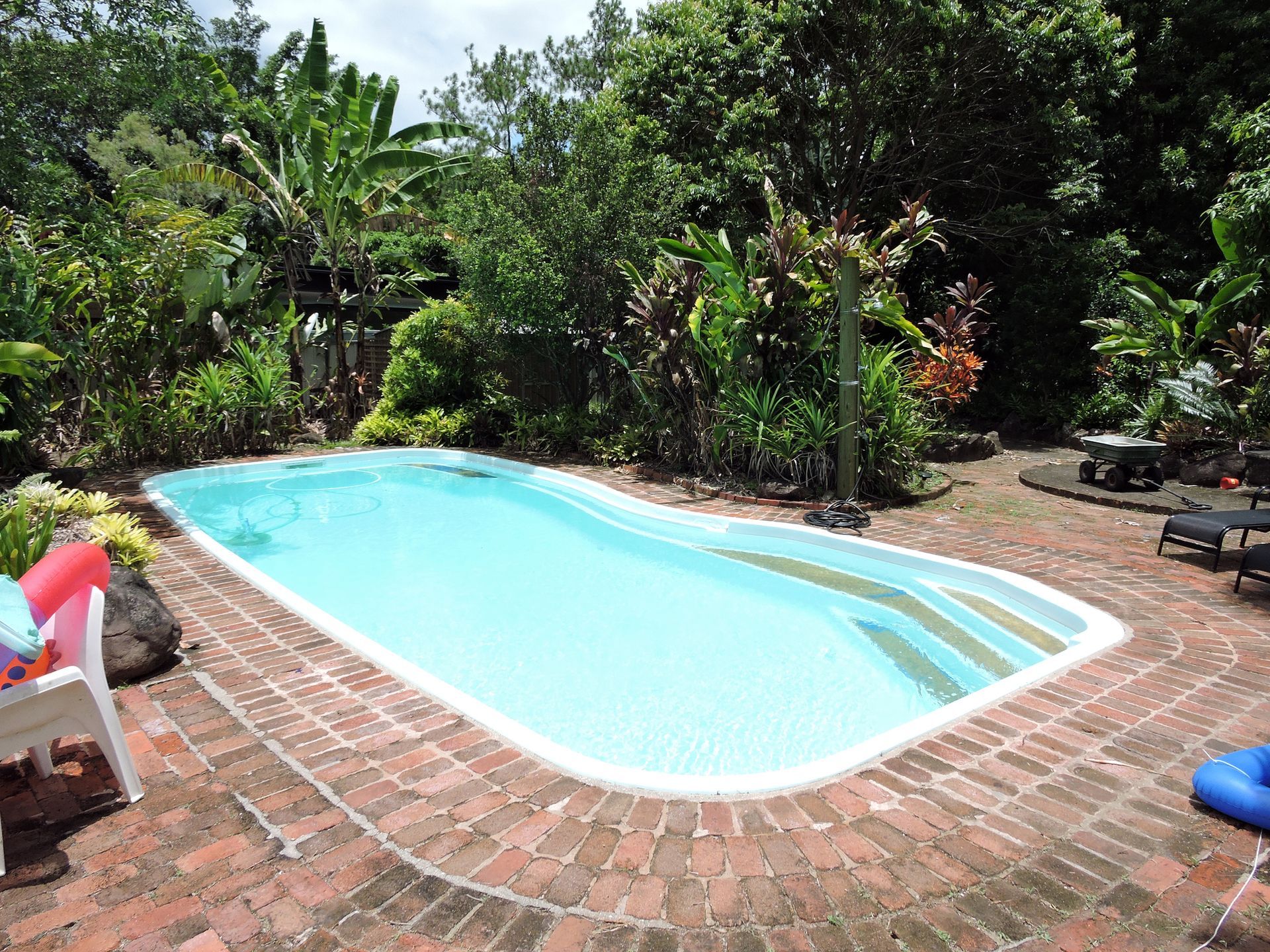 Applying Sealant in Swimming Pool — Brentwood, TN — Cool Springs Pools