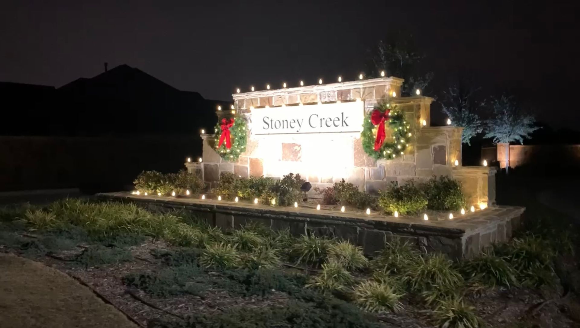 stoney creek hoa christmas lights