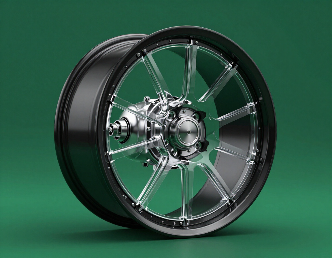 In-wheel motor cutaway