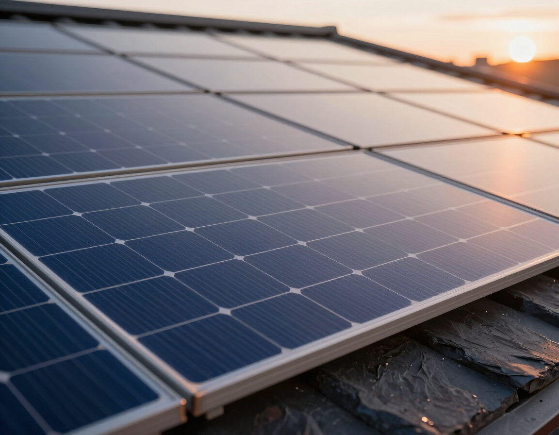 Solar charging roof panels