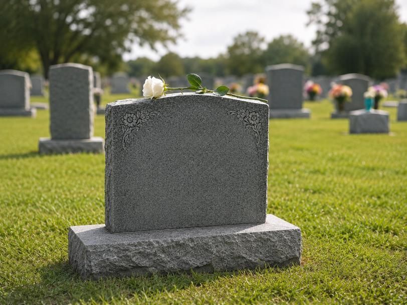 Headstone at Saltillo, MS Funeral Home and Cremations