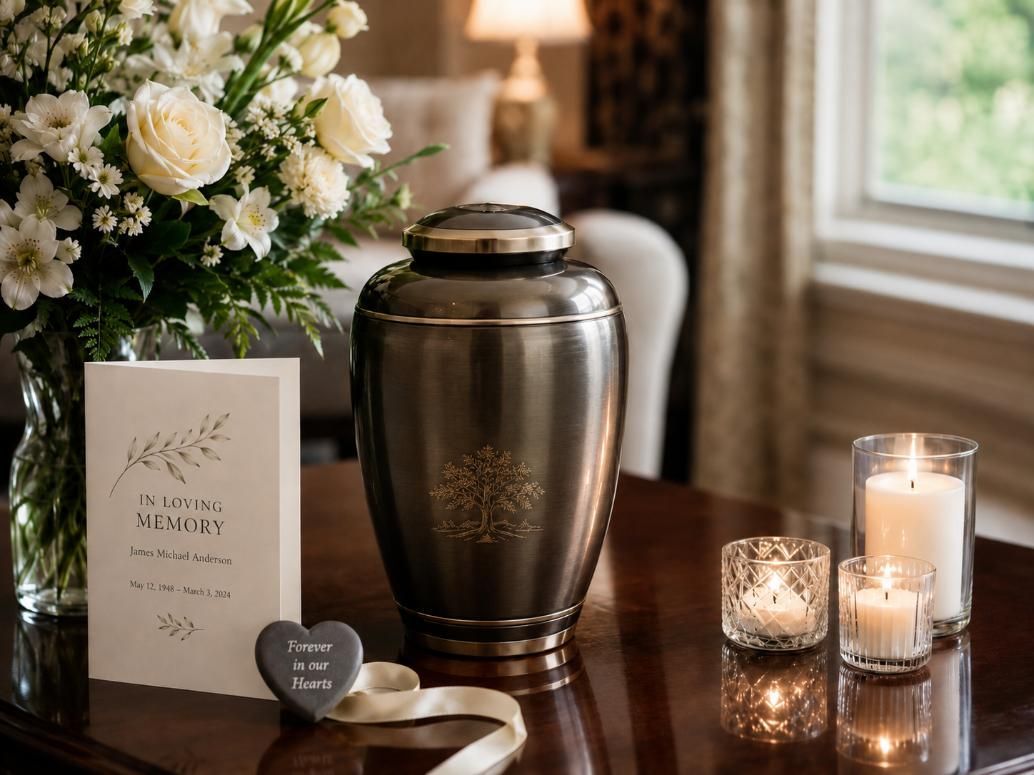 Urn memorial Saltillo, MS Funeral Home and Cremations