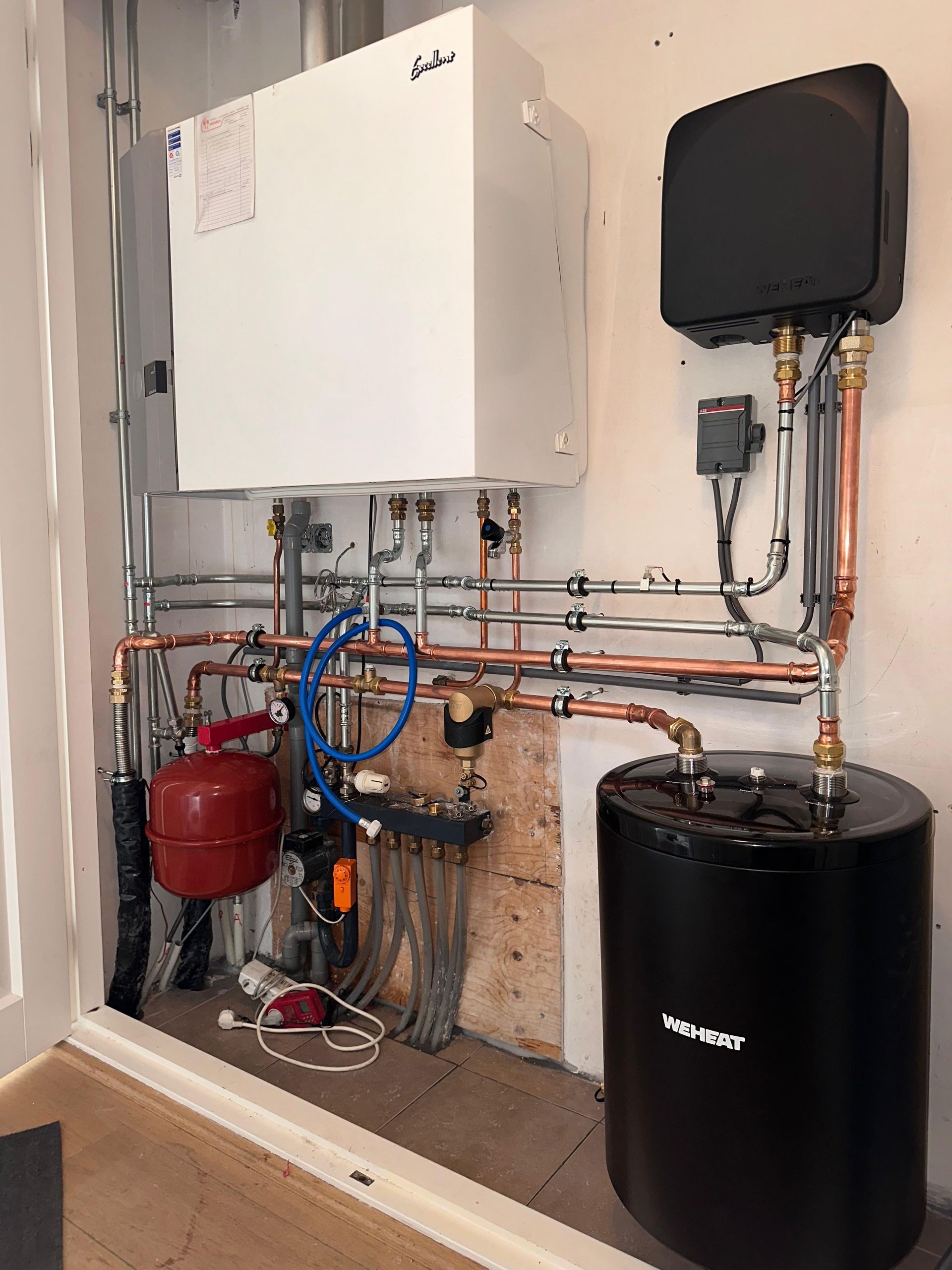 warmtepomp installatie