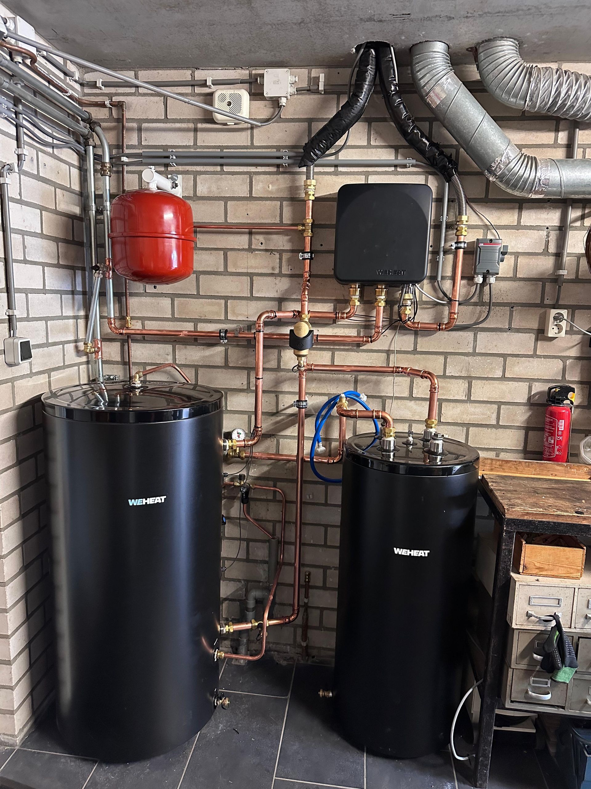 warmtepomp installatie