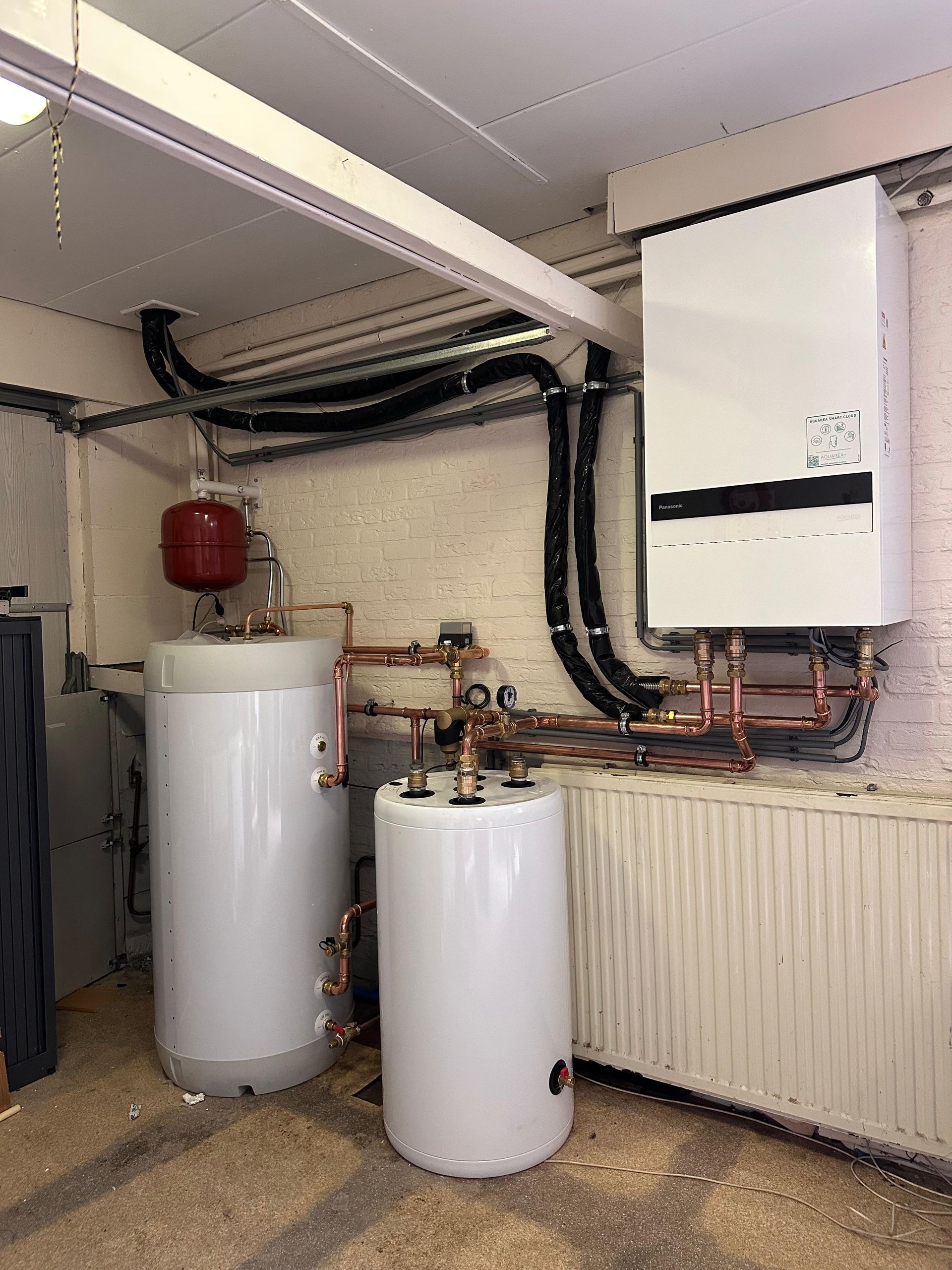 warmtepomp installatie panasonic