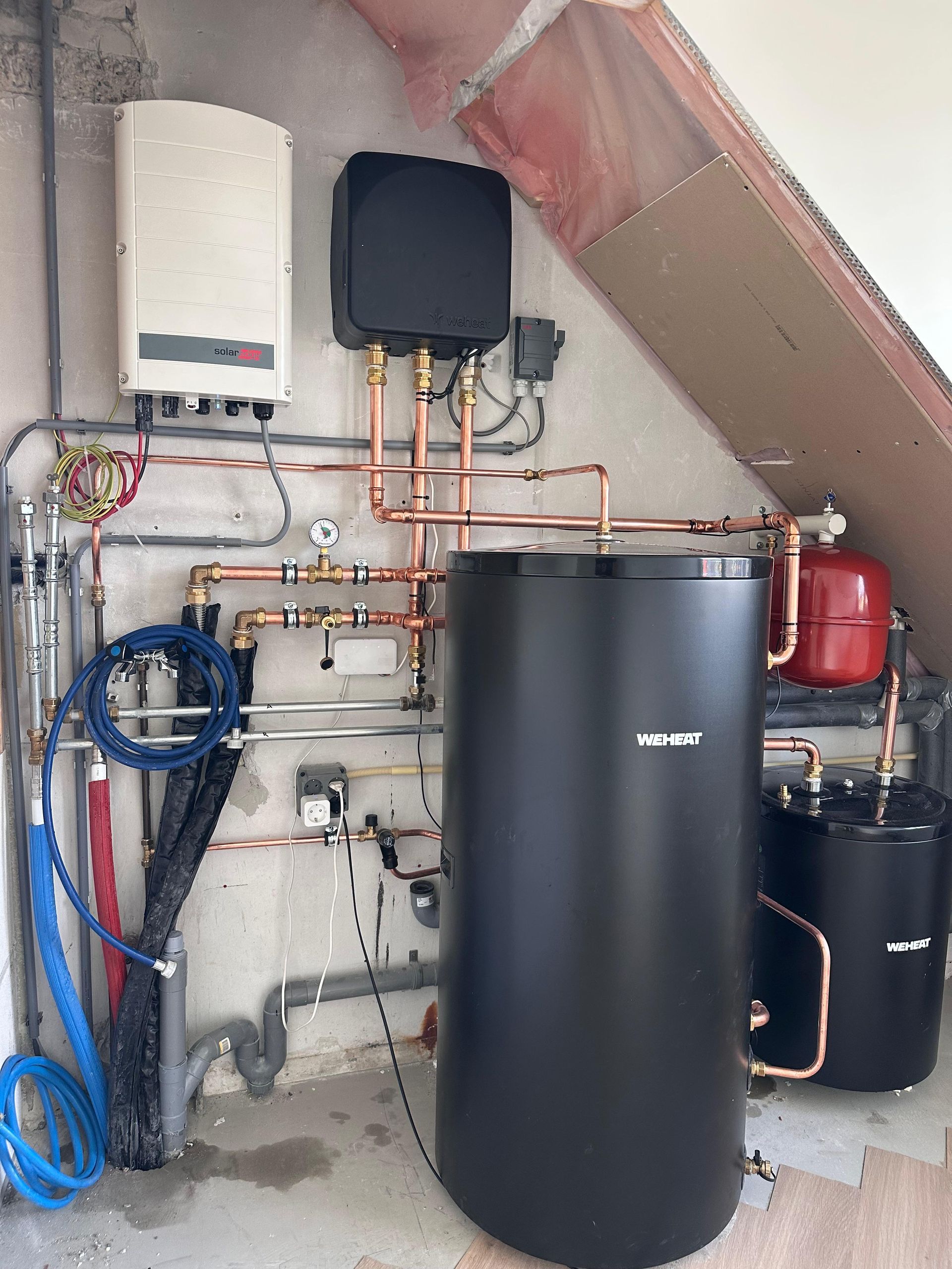 warmtepomp installatie