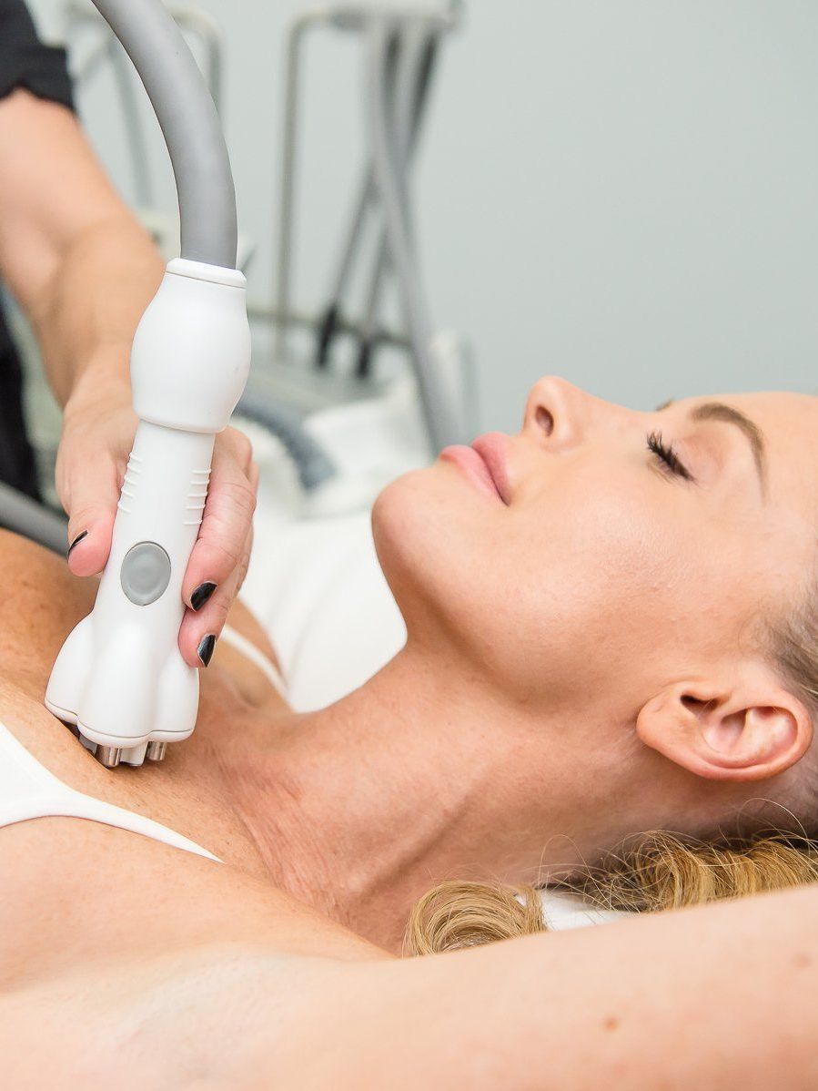chest skin tightening