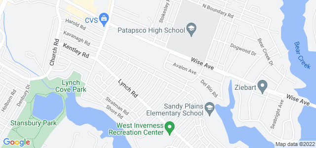 Map of business location