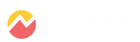 Logo with a yellow and red mountain-like shape inside a circle.