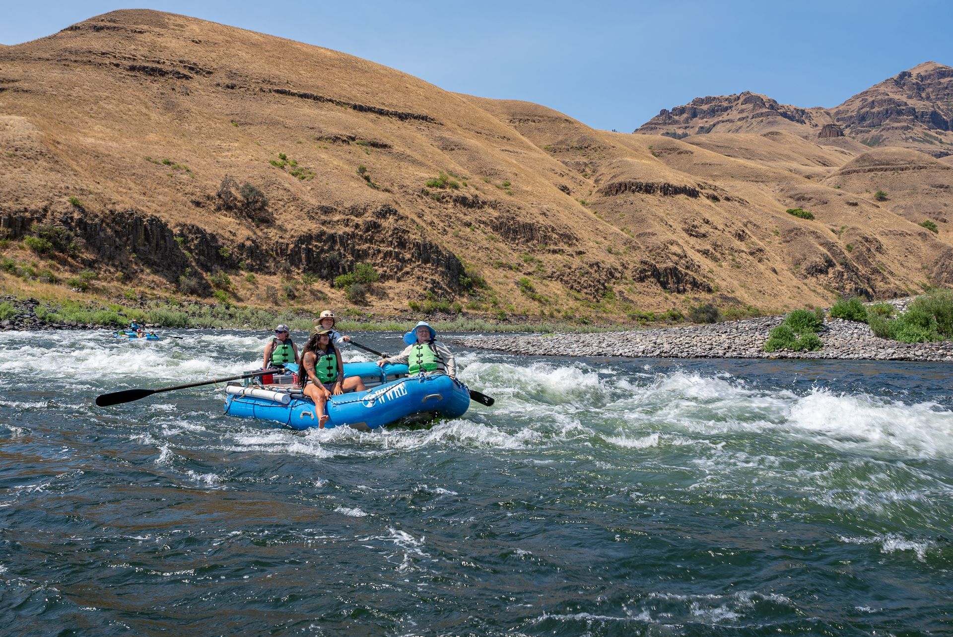 Rafting the Salmon River